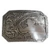 Mf Western Products Silver Roper Buckle