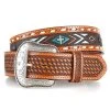 Gem Dandy Accessories Men's Roper Navajo Design Belt