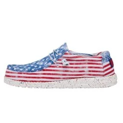 Heydude Mens Hey Dude Wally Stars & Stripes Casual 7 Heydude Mens Hey Dude Wally Stars & Stripes Casual -jeans shop 150202699 3