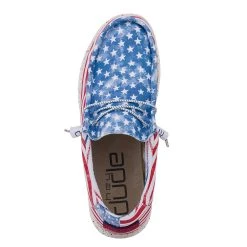 Heydude Mens Hey Dude Wally Stars & Stripes Casual 9 Heydude Mens Hey Dude Wally Stars & Stripes Casual -jeans shop 150202699 5
