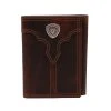 Mf Western Products Men's Ariat Trifold Wallet