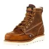 Weinbrennerusa Men`s Thorogood Crazy Horse 6` Soft Toe Lace Up Work Boot