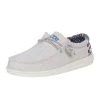 Heydude Men's Wally Off White Patriotic