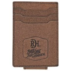 Red Dirt Hat Roughout Money Clip Wallet