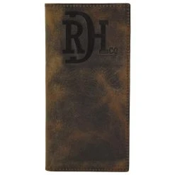 Red Dirt Hat Distressed Leather Rodeo Wallet