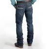Cinch Men's Ian Boot Cut Dark Stonewash Jean