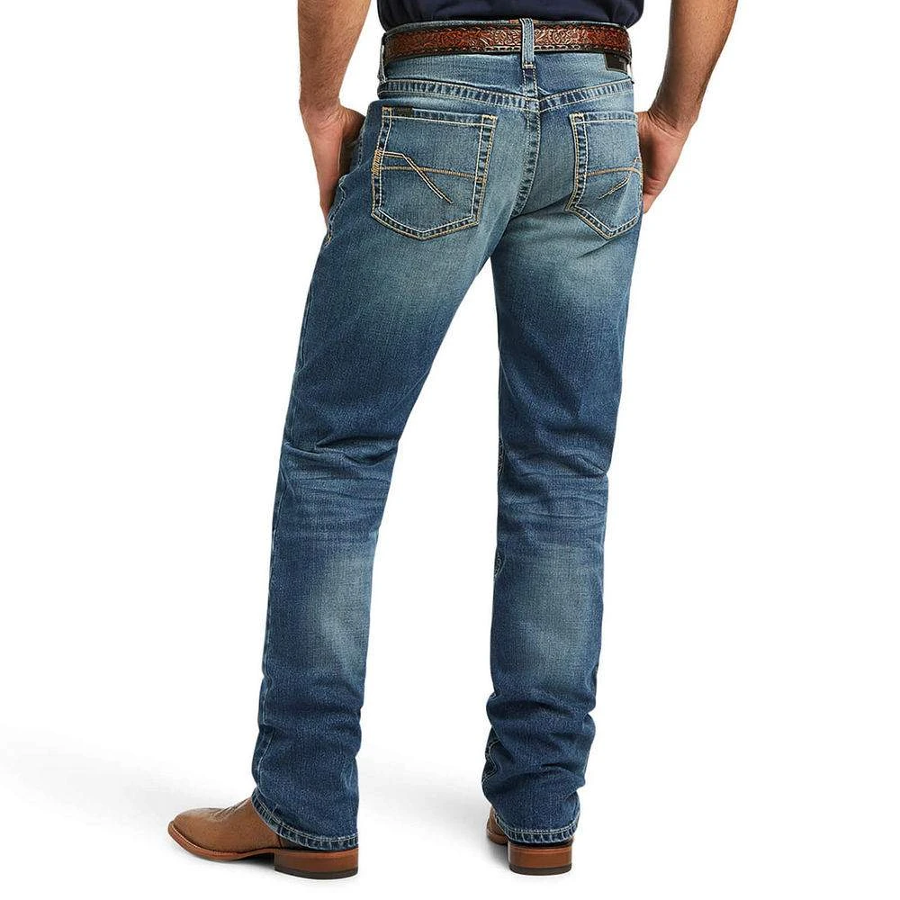 Ariat Men's M2 Traditional Relaxed Stretch Wilson Stackable Boot Cut Jean 3 Ariat Men's M2 Traditional Relaxed Stretch Wilson Stackable Boot Cut Jean - Image 3