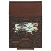 Red Dirt Hat Southwest Buffalo Inlay Money Clip Wallet