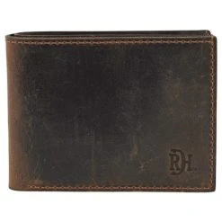 Red Dirt Hat Oiled Finish Bifold Wallet
