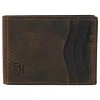 Red Dirt Hat Oiled Finish Bifold Card Wallet With Money Clip