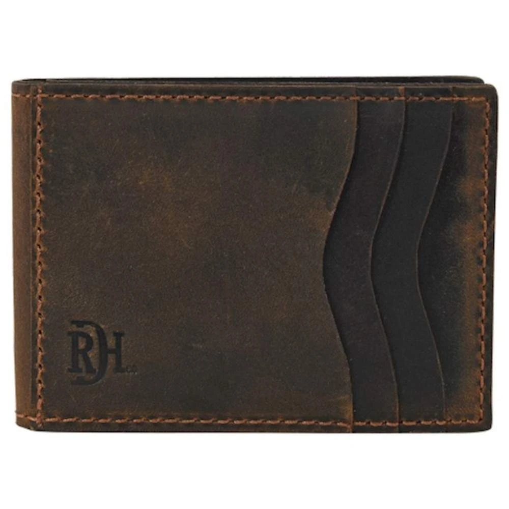 Red Dirt Hat Oiled Finish Bifold Card Wallet With Money Clip 1 Red Dirt Hat Oiled Finish Bifold Card Wallet With Money Clip
