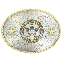 Mf Western Products M&F The State Of Texas Buckle