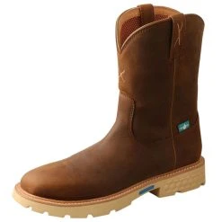 Twisted X Men's Distressed Saddle Nano Toe 10in. Work Boot