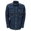Western Welder Men's Yoke Triple Stitched Cotton Twill Welding Shirt