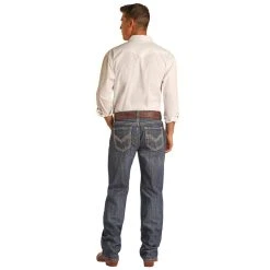 Rock N Roll Cowboy Raised Denim Double Barrel Jeans