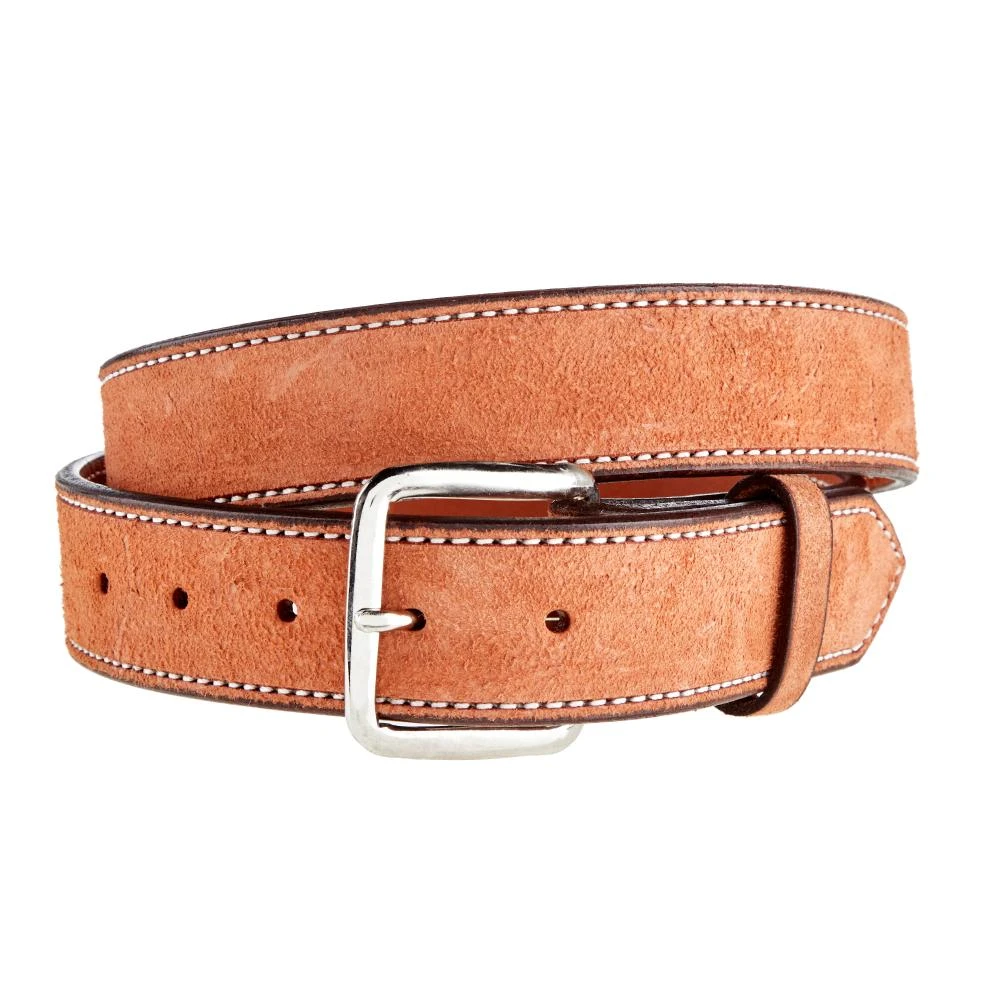 Texas Saddlery Mahogany Roughout Belt 1 Texas Saddlery Mahogany Roughout Belt
