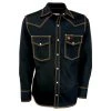 Western Welder Men's FR Yoke Triple Stitched Cotton Twill Welding Shirt