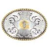 Mf Western Products M&F G Initial Belt Buckle