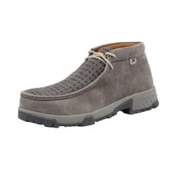 Twisted X Men`s Grey Nano Toe Driving Moc