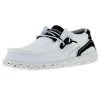 Heydude Men`s Hey Dude Wally Hawk White Black