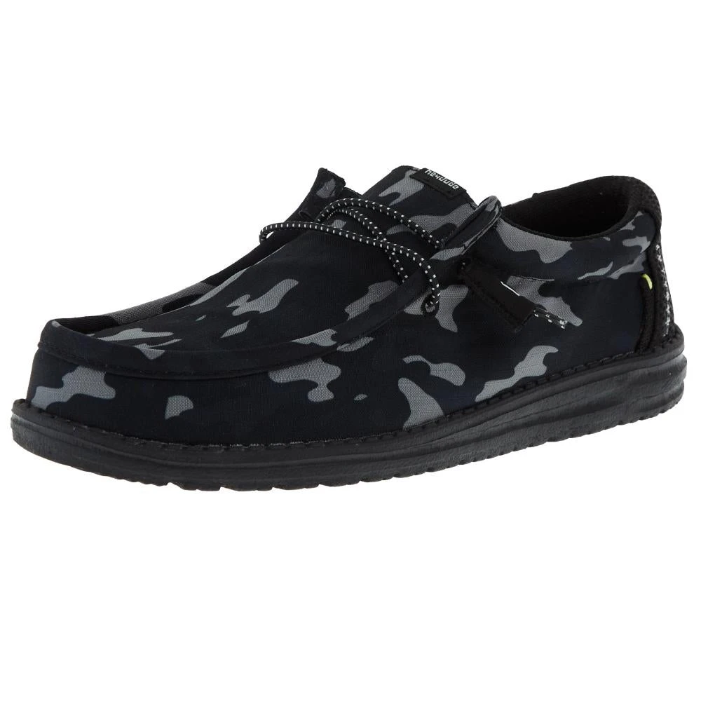 Heydude Men`s Hey Dude Wally Eco Ascend Ripstop Phantom 1 Heydude Men`s Hey Dude Wally Eco Ascend Ripstop Phantom