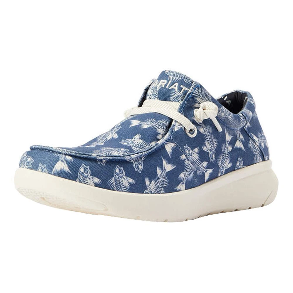 Ariat Men's Hilo Stretch Bonefish Blue Casual Shoe 1 Ariat Men's Hilo Stretch Bonefish Blue Casual Shoe