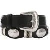 Men's Tony Lama Black Cutting Champ Belt