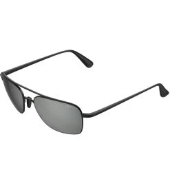 Bex Mach Matte Black And Gray Sunglasses