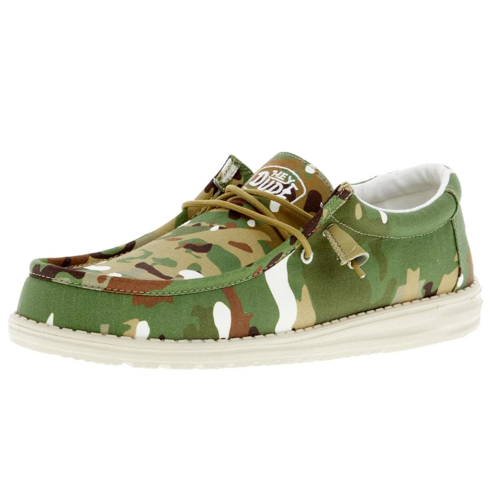 Heydude Men's Hey Dude Wally Ripstop Multi Camo Casual Shoe 1 Heydude Men's Hey Dude Wally Ripstop Multi Camo Casual Shoe