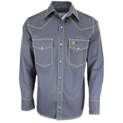 Western Welder Men's FR Cotton Twill Welding Shirt