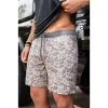 Burlebo Mens Classic Deer Camo Athletic Shorts