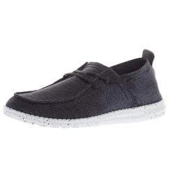 Heydude Men's Hey Dude Wally Halo Dark Grey Casual Shoe