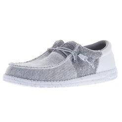 Heydude Men's Hey Dude Wally Tri Stone White Casual Shoe