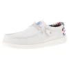 Heydude Men's Hey Dude Wally Patriotic Off White Casual