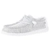 Heydude Men's Hey Dude Wally Sox Stone White Casual Shoe