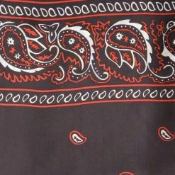 Wyoming Traders Bandana Silk Wild Rag Scarf - Black