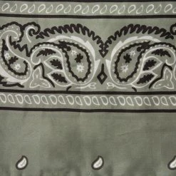 Wyoming Traders Bandana Silk Wild Rag Scarf - Sage