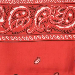 Wyoming Traders Bandana Silk Wild Rag Scarf - Red