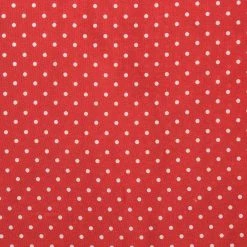 Wyoming Traders Polka Dot Silk Wild Rag Scarf - Red