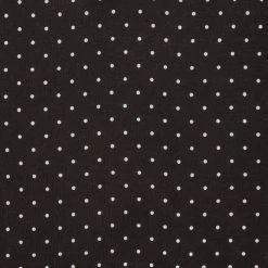 Wyoming Traders Polka Dot Silk Wild Rag Scarf - Black