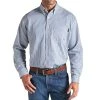 Ariat Men's Fire Resistant FR Blue Stripe Work Shirt