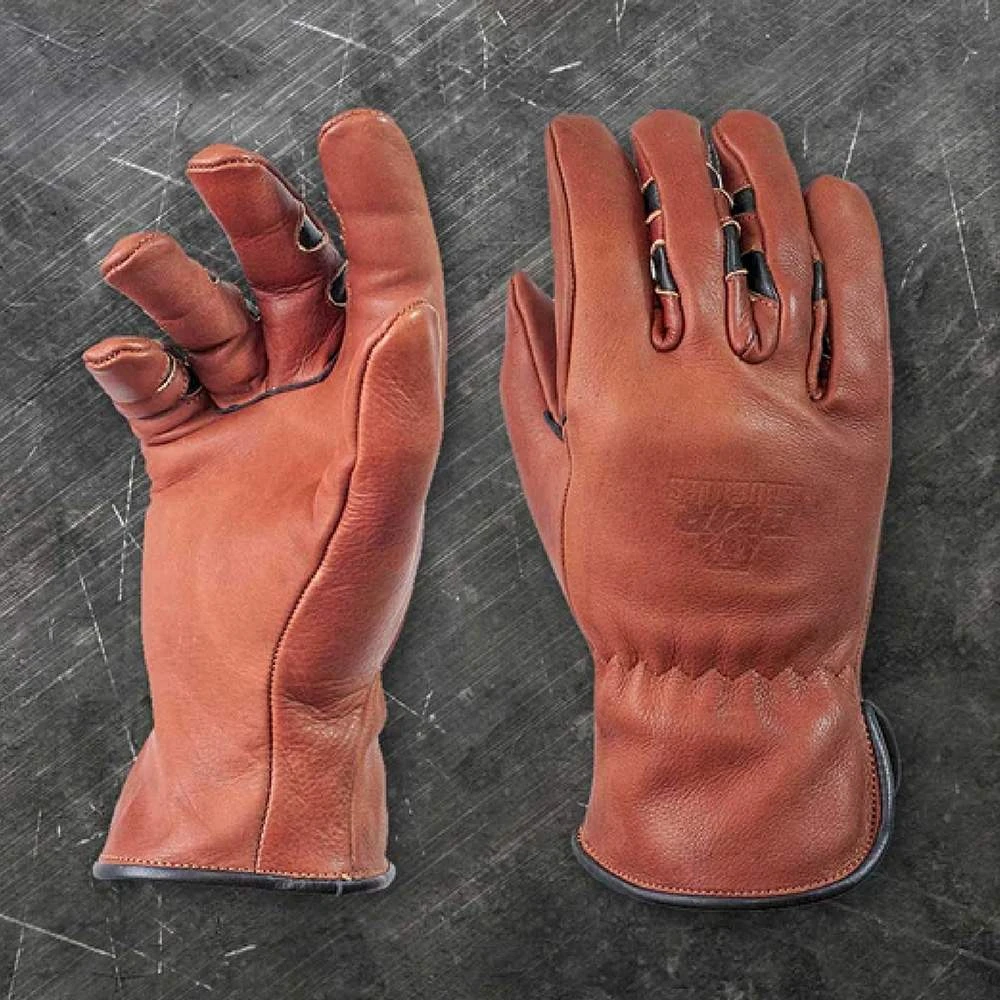 Bear Knuckles Medium Duty Brown Cowhide Driver Glove 5 Bear Knuckles Medium Duty Brown Cowhide Driver Glove - Image 5