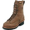 Chippewa Footwear Men's Waterproof Lace To Toe Logger Work Boots