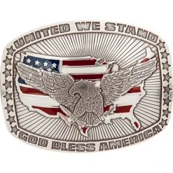 Mf Western Products M&F Western American Flag Buckle