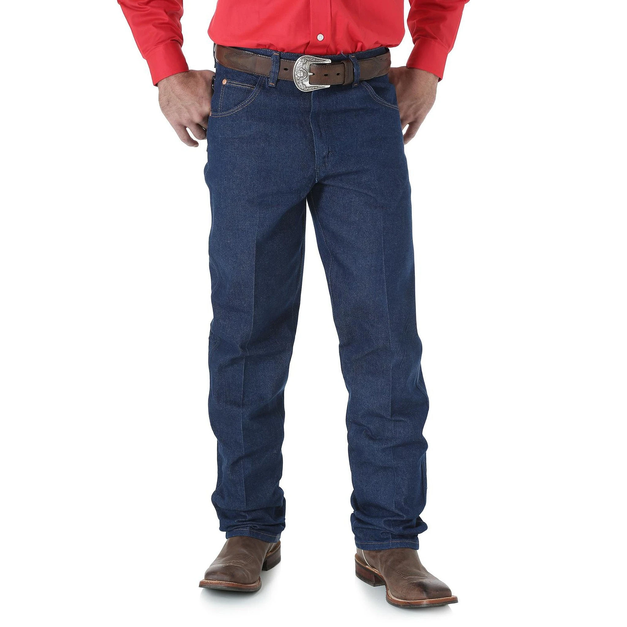 Wrangler Men's Cowboy Cut Relaxed Fit Jeans 3 Wrangler Men's Cowboy Cut Relaxed Fit Jeans - Image 3
