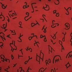 Wyoming Traders Branded Silk Wild Rag Scarf - Red