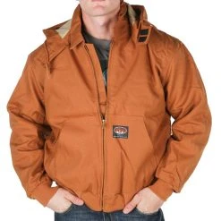 RASCO FR Men's Rasco Flame Resistant Hooded Jacket