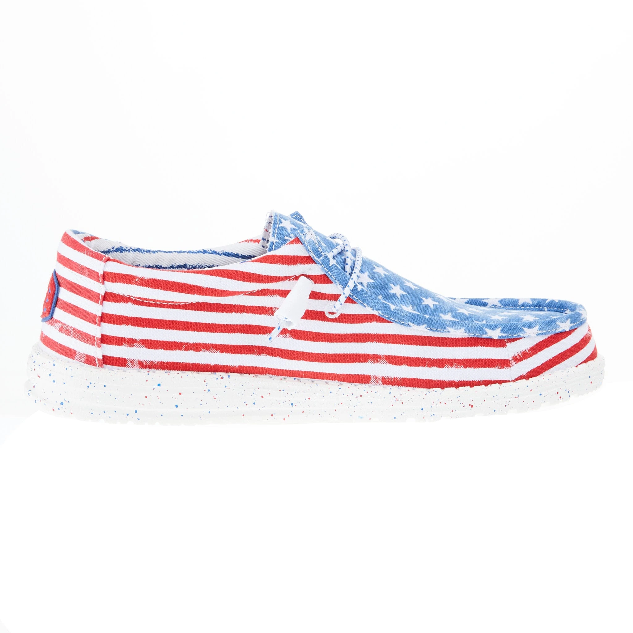 Heydude Men's Hey Dude Wally Patriotic Stars And Stripes Casual 5 Heydude Men's Hey Dude Wally Patriotic Stars And Stripes Casual - Image 5