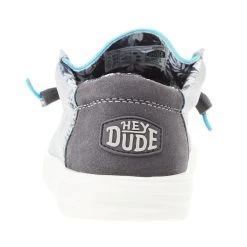 Heydude Men's Hey Dude Wally H2O Graphite Casual Shoe -jeans shop 40013 014 04