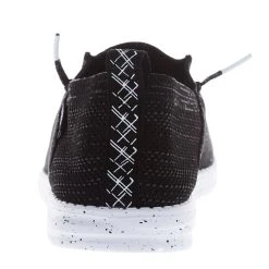 Heydude Men's Hey Dude Wally Halo Jet Black Casual Shoe -jeans shop 40014 1KN 04